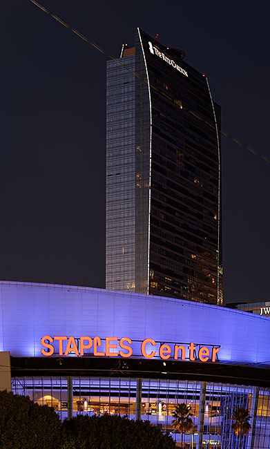 Staples Center LA, CA photographed by Mike Lyons