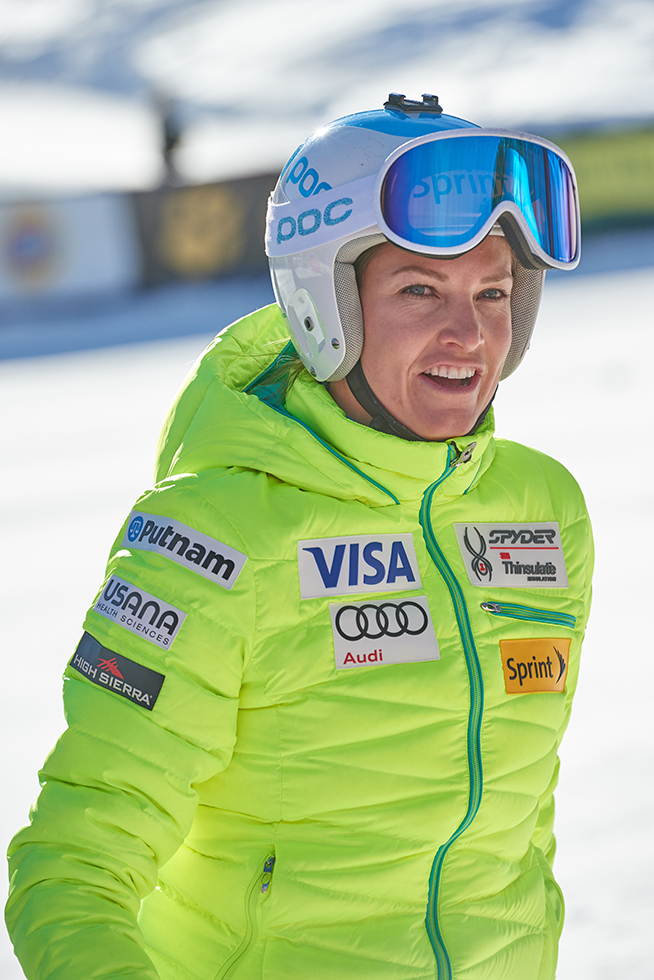 Julia Mancuso in Aspen World Cup Skiing