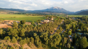 Aerial photo of Carbondale CO